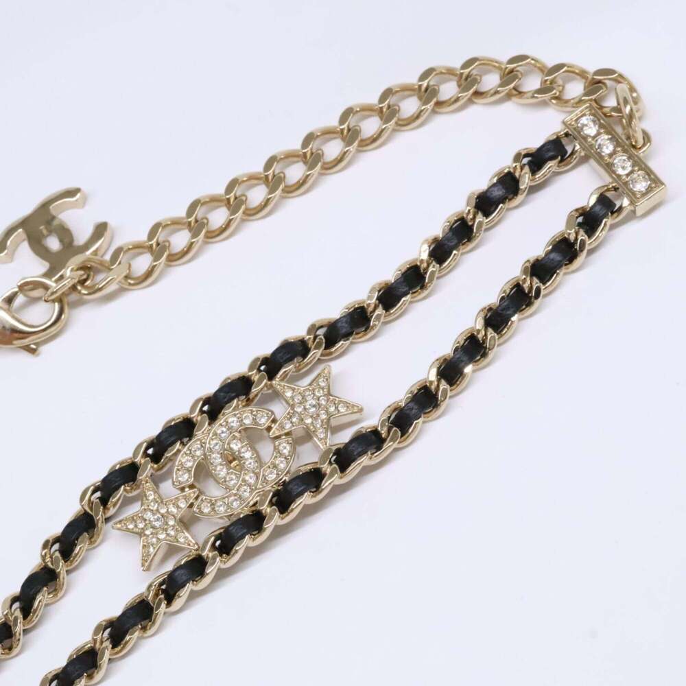 CHANEL Gold Logo Necklace - Picture 2 of 10